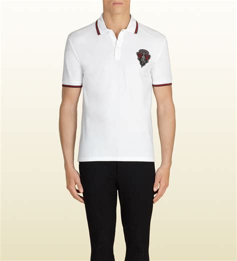 white gucci polo|gucci polos for less.